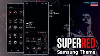 Super Red Theme For Samsung | Hex Installer Setup