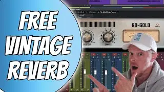 RO-GOLD Vintage Plate Reverb From Black Rooster Audio (Free Plugin)