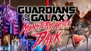 Guardians of the Galaxy Ride: Monsters After Dark Halloween Overlay Disney’s California Adventure