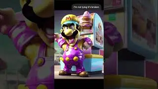 Welcome to McDonald’s, whatchu order bruh? (AI Meme) (Mario Edition) #ai #mario #supermario #shorts