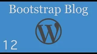 Bootstrap Blog - 12