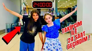 TAKİPÇİM İLE 24 SAAT VLOG !! TAKİPÇİM ÖYKÜ İLE AVM ALIŞVERİŞ!!