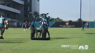 Cam Robinson returns to the field for Jaguars