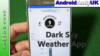 Dark Sky Hyperlocal Weather Android App