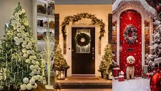 +100 CHRISTMAS DECORATION IDEAS 2024 - DESIGN IDEAS FOR CHRISTMAS 2024 🎄