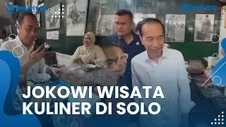 Jokowi Wisata Kuliner di Solo Bareng Ibu Iriana, Sarapan 'Soto Gading' Langganan