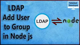 10. LDAP Node: LDAP Add User to Group in Node js