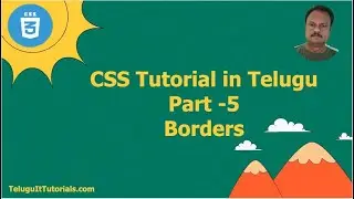 CSS tutorial for beginners | CSS course | CSS for beginners in Telugu | CSS tutorial in Telugu -5