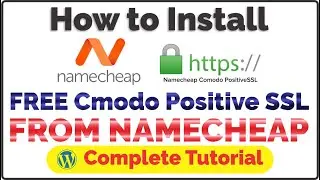 How to install Free Positive SSL Certificate on Namecheap domain || Shaheen G Technical Urdu