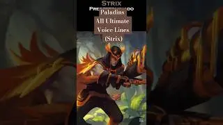 Paladins All Ultimate Voice Lines (Strix) #paladinsespañol #paladinslatam #paladinsgame #paladins