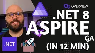 .NET 8  .🚀🔥:  Aspire in 12 minutes