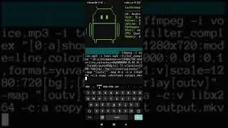 ⭐ How To Create Generated Waveform With Transparent Background Overlaying On Other Video With FFMPEG