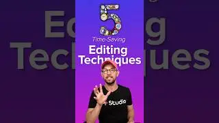 Top 5 time-saving editing techniques in Premiere Pro #premierepro #fastedit