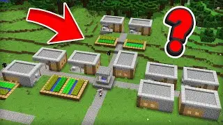 ВСЯ НАША ДЕРЕВНЯ СОСТОИТ ИЗ КУЗНИЦ В МАЙНКРАФТ | Компот Minecraft