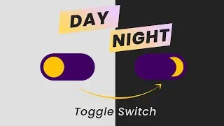 Day Night Toggle Button | Pure CSS