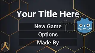How to Create a Godot 3 Main Menu in 2022 Simple | Stylistic | Reusable