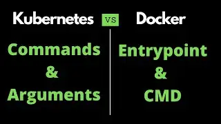 Kubernetes commands and arguments - Explained  | Kubernetes Tutorial for Beginners