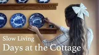 Slow Living for Beginners, 7 cottage living ideas, making a house a home, cottage crafts and recipes