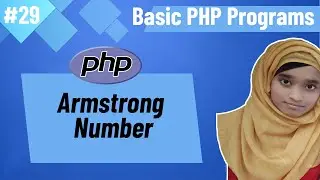 Basic PHP Programs Bangla (Part-29) | PHP Armstrong Number Program