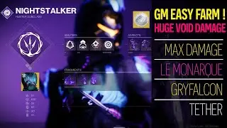 Farm The Glassway Grandmaster! Easy Void 3.0 Hunter Build Le Monarque - Destiny 2 Season 18