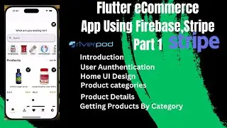 flutter ecommerce app with firebase & stripe part 1