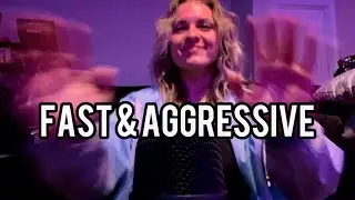 SUPER FAST & AGGRESSIVE ASMR 💥💨 RANDOM (NEW) TRIGGERS