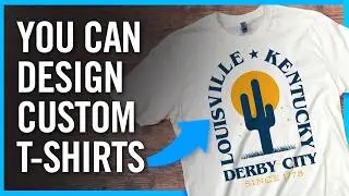 How To Design T-Shirt Designs for Free | Easy Tutorial