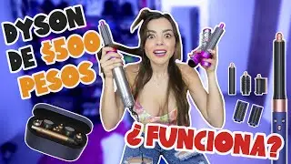 Probando la Dyson clon $500 pesos 😱