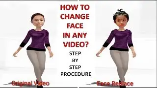 How to add custom face in video | How to edit face in video | How to change face in Video | Filmora