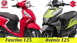 Yamaha Fascino 125 vs Suzuki Avenis 125 | Compare Suzuki Avenis 125 And Fascino 125 | @RajuSNair