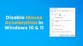 Turn Mouse Acceleration Off or On in Windows 10 & 11
