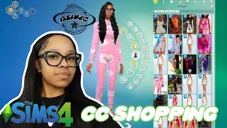 Sims 4 CC CLOTHING SHOPPING + TRY ON HAUL (i have a surprise!)