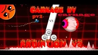 Carnage by Radiation v2 [EPIC] All coins | Geometry dash