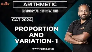 Proportion Variation 1 | CAT Preparation 2024 | Arithmetic | Quantitative Aptitude