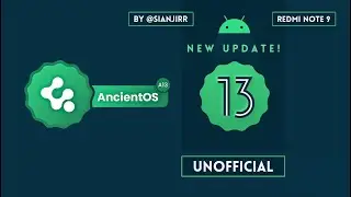 Review Custom ROM AncientOS 7.1 TexasCake Android 13 |  Tes on Redmi note 9 MerlinX