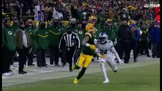 INSANE CATCH by Christian Watson 45 yards