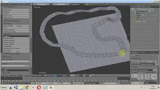 Blender 3d  Урок создание трассы  Экспорт fbx для проекта(гонки)