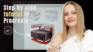 How to Draw an Armchair | Interior Sketching