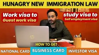 Hungary new immigration laws | Hungary work visa 2024 | Hungary study visa | Hungary visa