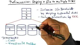 Preliminaries  (Striping a File to Multiple Disks) - Georgia Tech - Advanced Operating Systems