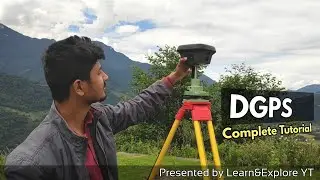 Complete DGPS Survey Tutorial | Leica GS18 RTK  | Full Setup & Practical Video of DGPS Surveying