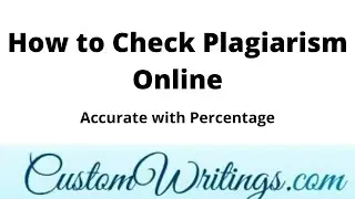 how to check plagiarism online l 100% Accurate l Accurate with Percentage