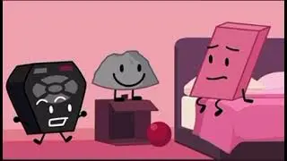 BFDI TPOT 14 Eraser and Gaty Elimination and their Elimination area and a Fighting scene