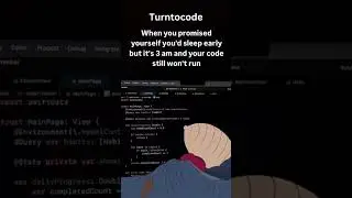 When You Promised yourself to sleep early but your code still not working |  #shortvideos #coding