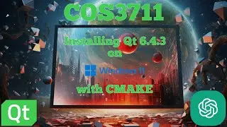 COS3711 - 2023 - Qt 6 with CMAKE