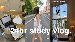 productive study day in my life (year 13 student in a-levels)