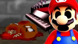 THE SCARY PIANO STILL GIVES ME NIGHTMARES! - modded_8019C828 (Super Mario 64 Creepypasta ROM Hack)