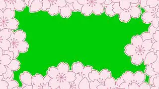 Transition Flower Green Screen Effect