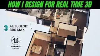 How I create interiors with 3ds max for Unreal Engine #2