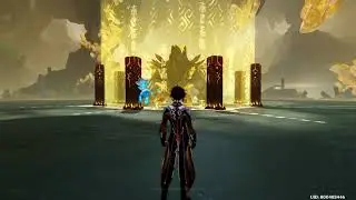 Azhdaha's different dialogue when Morax is in party